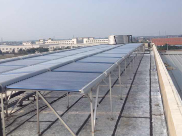 上海崇明工廠宿舍熱水工程