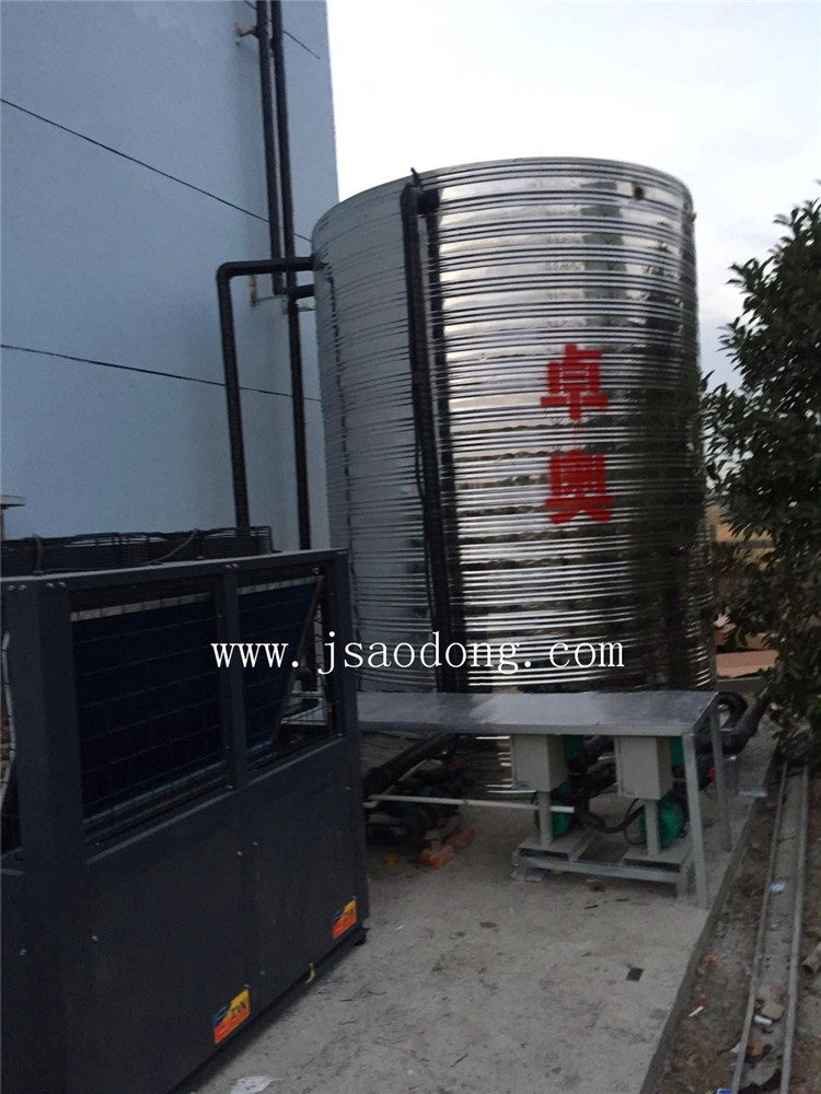 揚(yáng)州晶櫻光電宿舍樓熱水系統(tǒng)